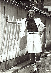 長澤ゆかり 新人モデル時代の写真です